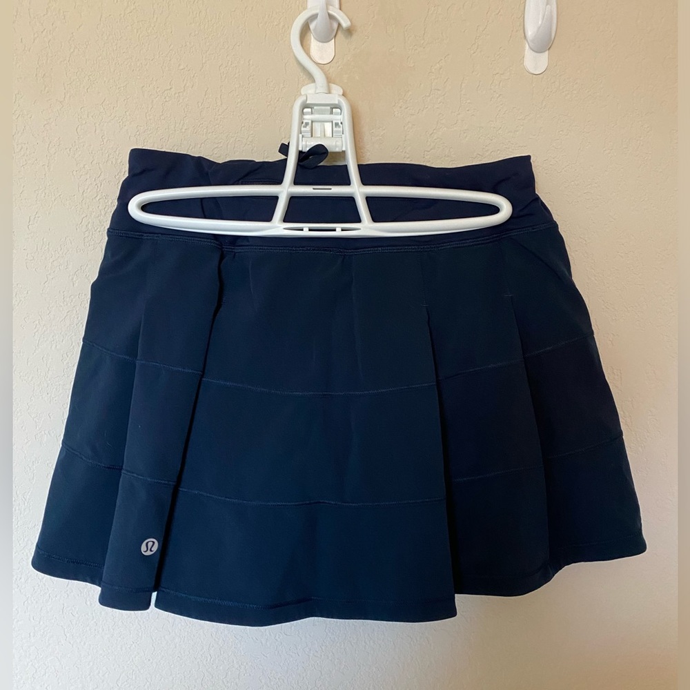 Lululemon Navy Tennis Skirt